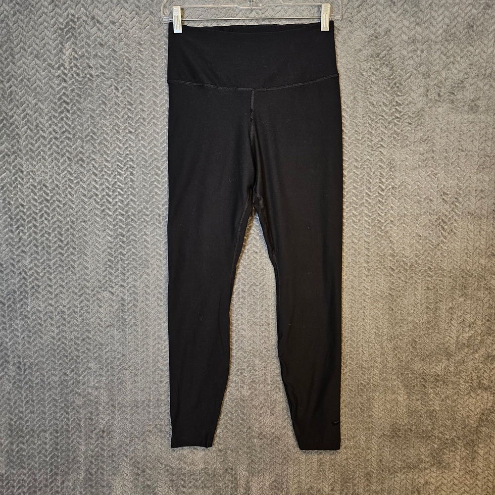 Nike One Legend Dri-FIT Womens Black High Rise Athletic‎ Leggings Size M RN56323